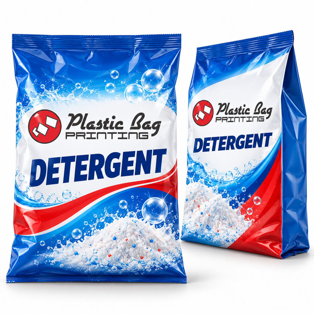 Printed Detergent & Powder Soap Bags